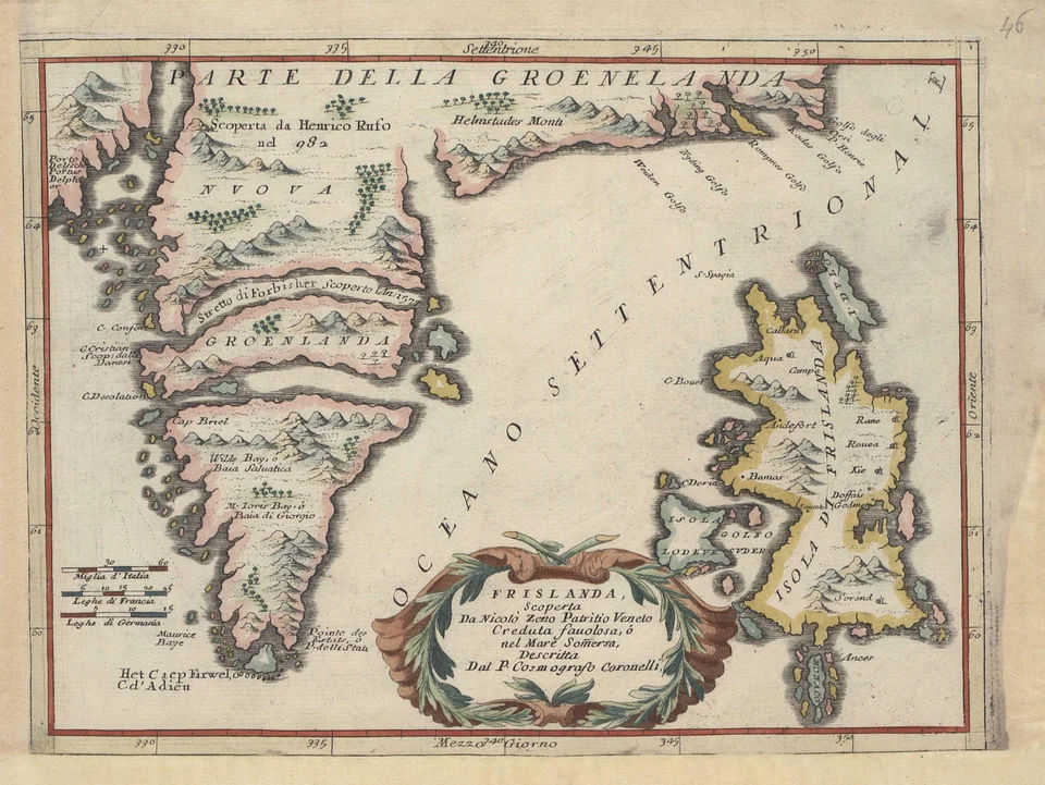 1592 Coronelli Map