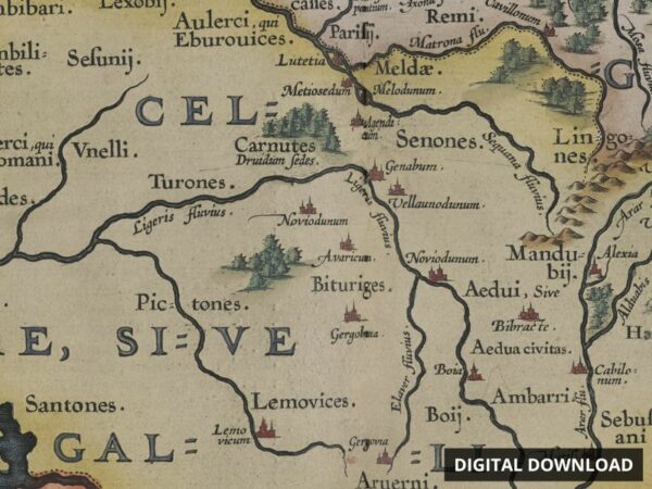 Gallia Vetvs Map