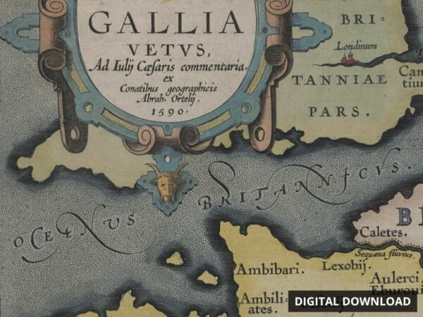 Gallia Vetvs Map